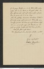 Nachlass Franz Steindachner, Brief von Gustav Schneider (senior) an Franz Steindachner (08.09.1884), Inv.Nr. 461.41, Seite 2